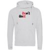 Cross neck hoodie Thumbnail