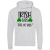 Cross neck hoodie Thumbnail