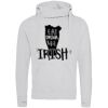 Cross neck hoodie Thumbnail