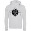 Cross neck hoodie Thumbnail
