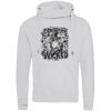 Cross neck hoodie Thumbnail