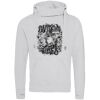 Cross neck hoodie Thumbnail