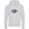 Cross neck hoodie Thumbnail