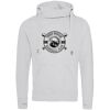 Cross neck hoodie Thumbnail