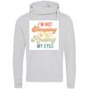 Cross neck hoodie Thumbnail