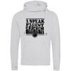 Cross neck hoodie Thumbnail