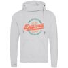 Cross neck hoodie Thumbnail