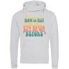Cross neck hoodie Thumbnail
