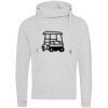 Cross neck hoodie Thumbnail