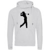 Cross neck hoodie Thumbnail