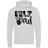 Cross neck hoodie Thumbnail