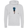 Cross neck hoodie Thumbnail