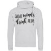 Cross neck hoodie Thumbnail