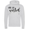 Cross neck hoodie Thumbnail