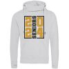 Cross neck hoodie Thumbnail