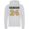 Cross neck hoodie Thumbnail