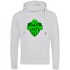 Cross neck hoodie Thumbnail