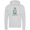 Cross neck hoodie Thumbnail