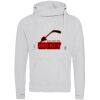 Cross neck hoodie Thumbnail
