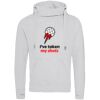 Cross neck hoodie Thumbnail