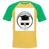 Short sleeve baseball tee Thumbnail