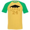Short sleeve baseball tee Thumbnail