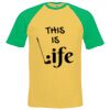 Short sleeve baseball tee Thumbnail